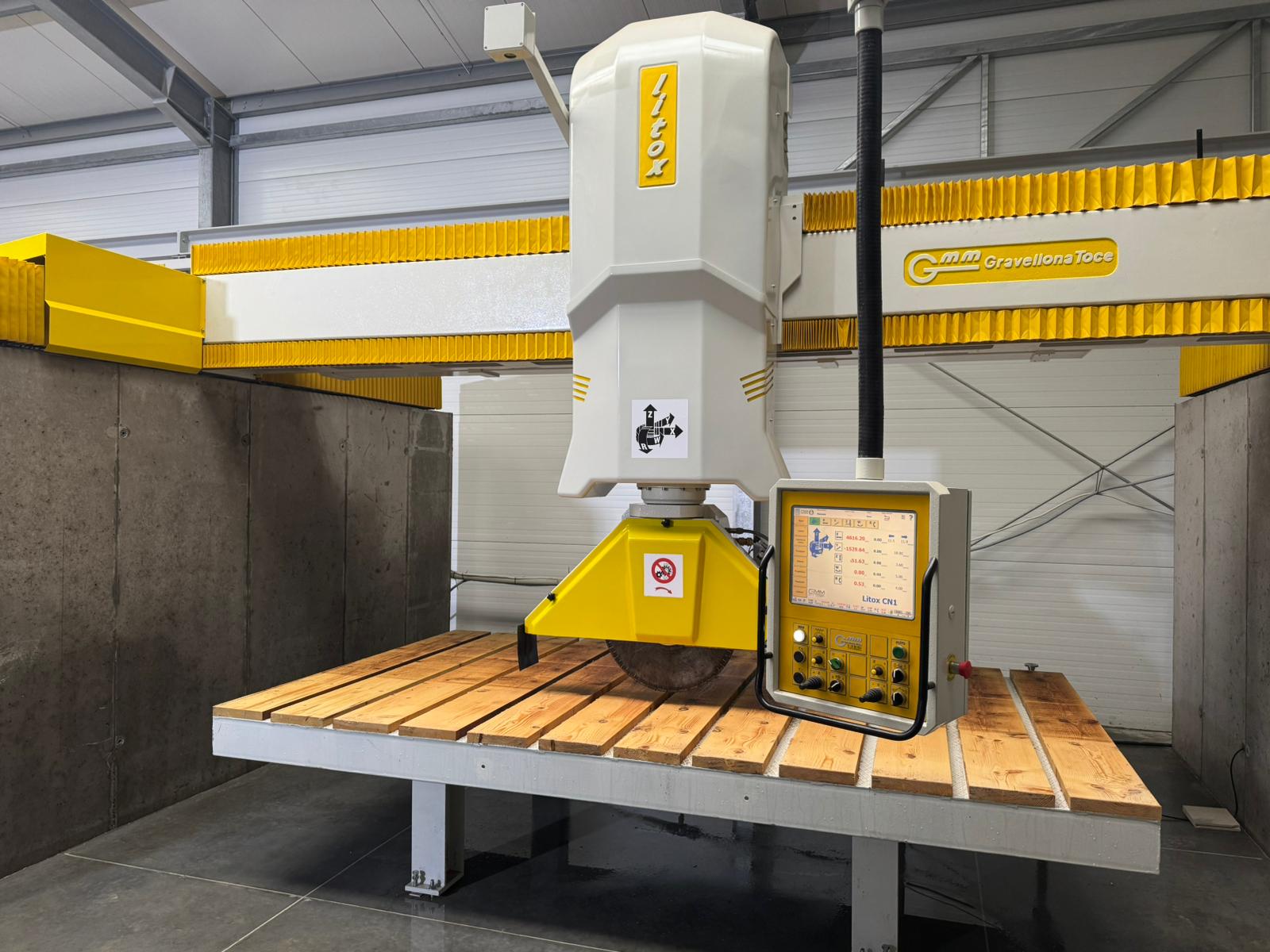 BRIDGE SAWING MACHINE GMM – LITOX 38 CNC 12 (FP3961) - Image 4